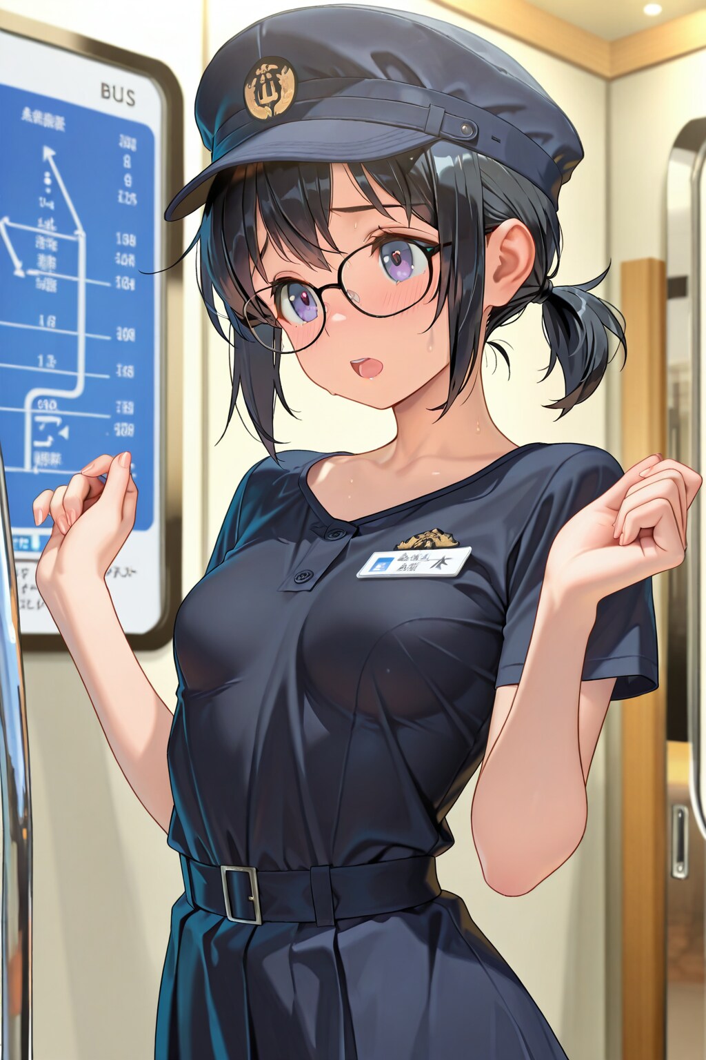 バスガイドコスの委員長
