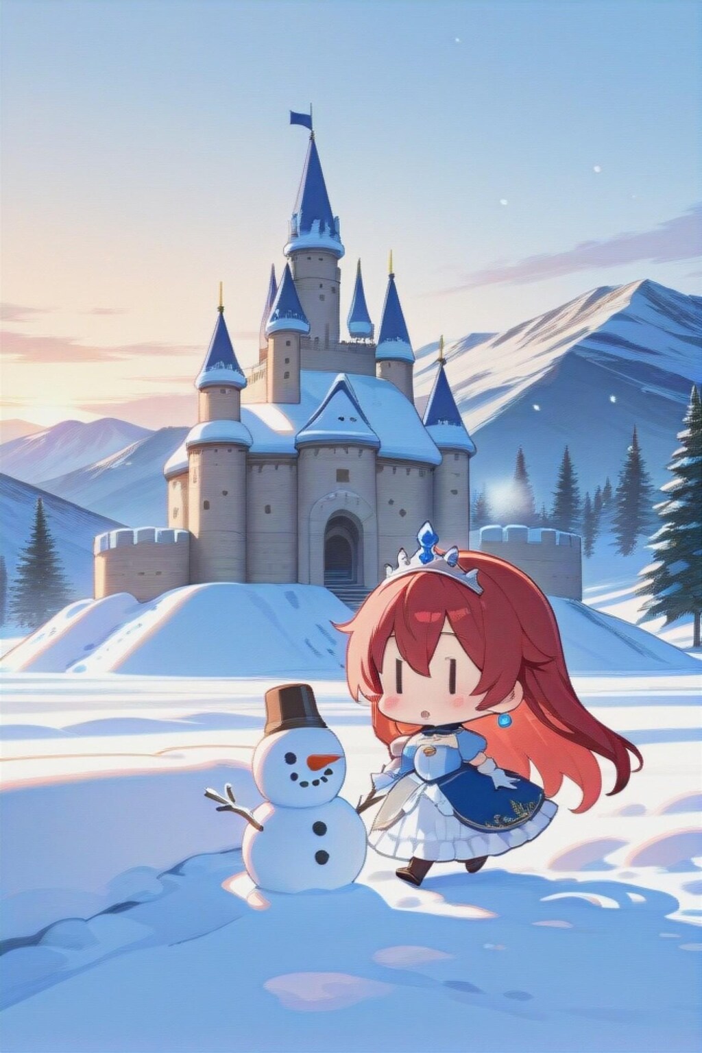 冬のプリンセスちゃん