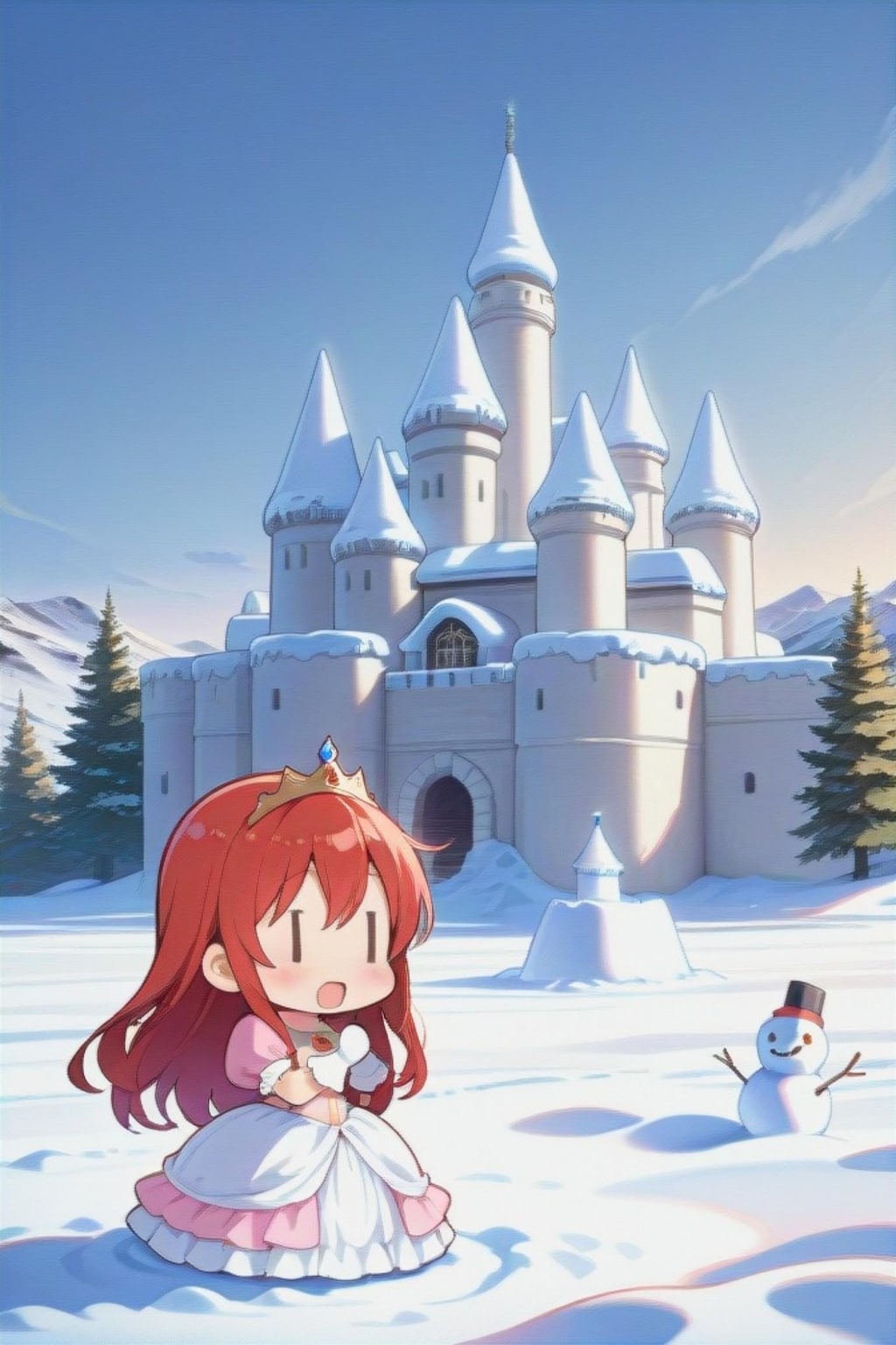 冬のプリンセスちゃん