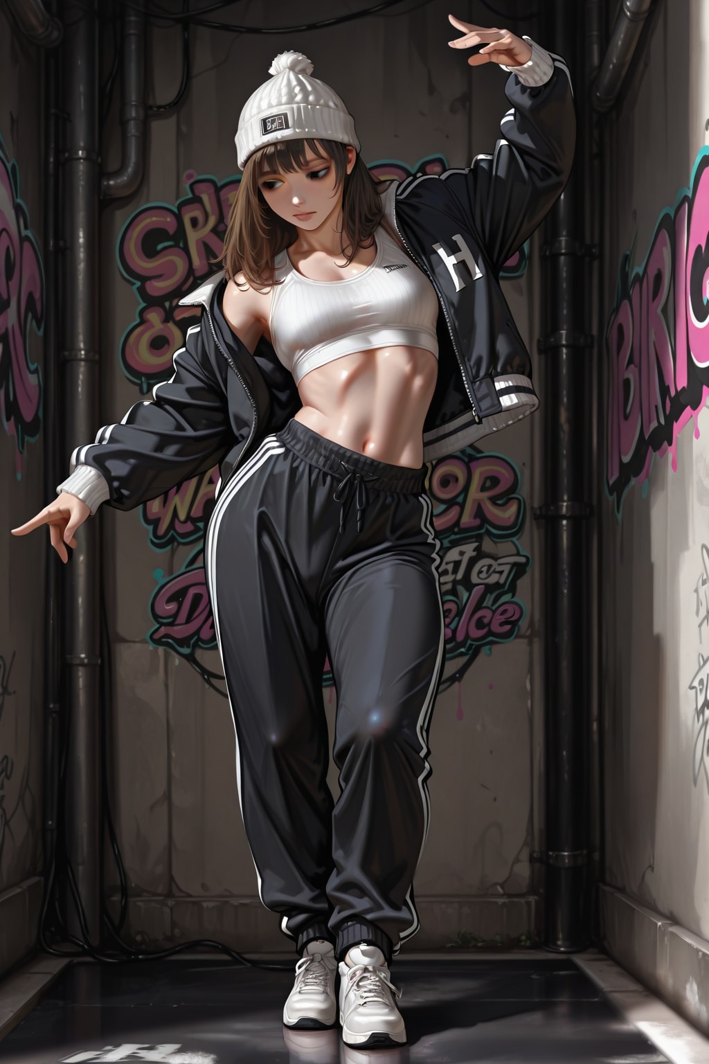 ギャル×ヒップホップ