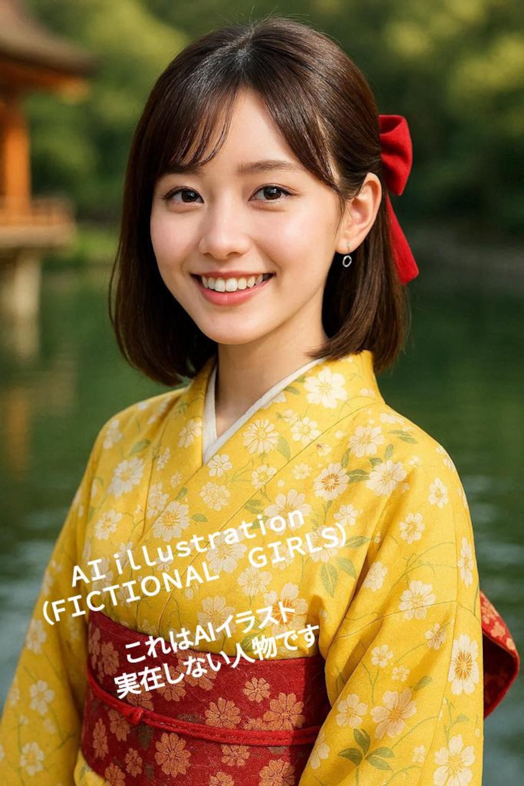 ミディアムヘア美少女