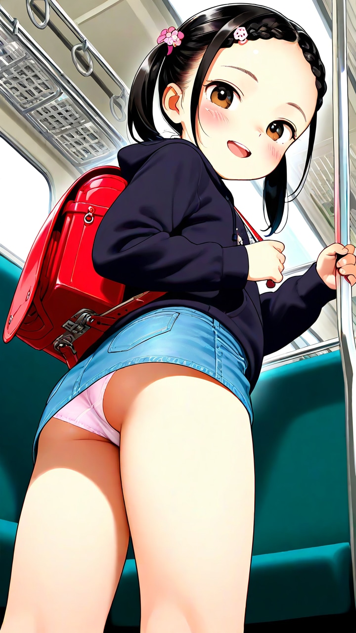おでこ子電車