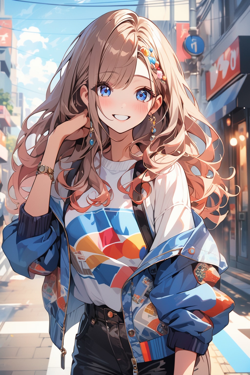 street snap | の人気AIイラスト・グラビア