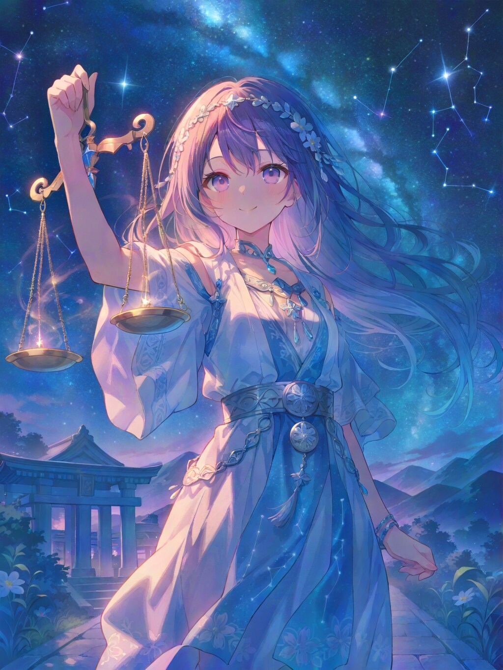 道を示す星の天秤