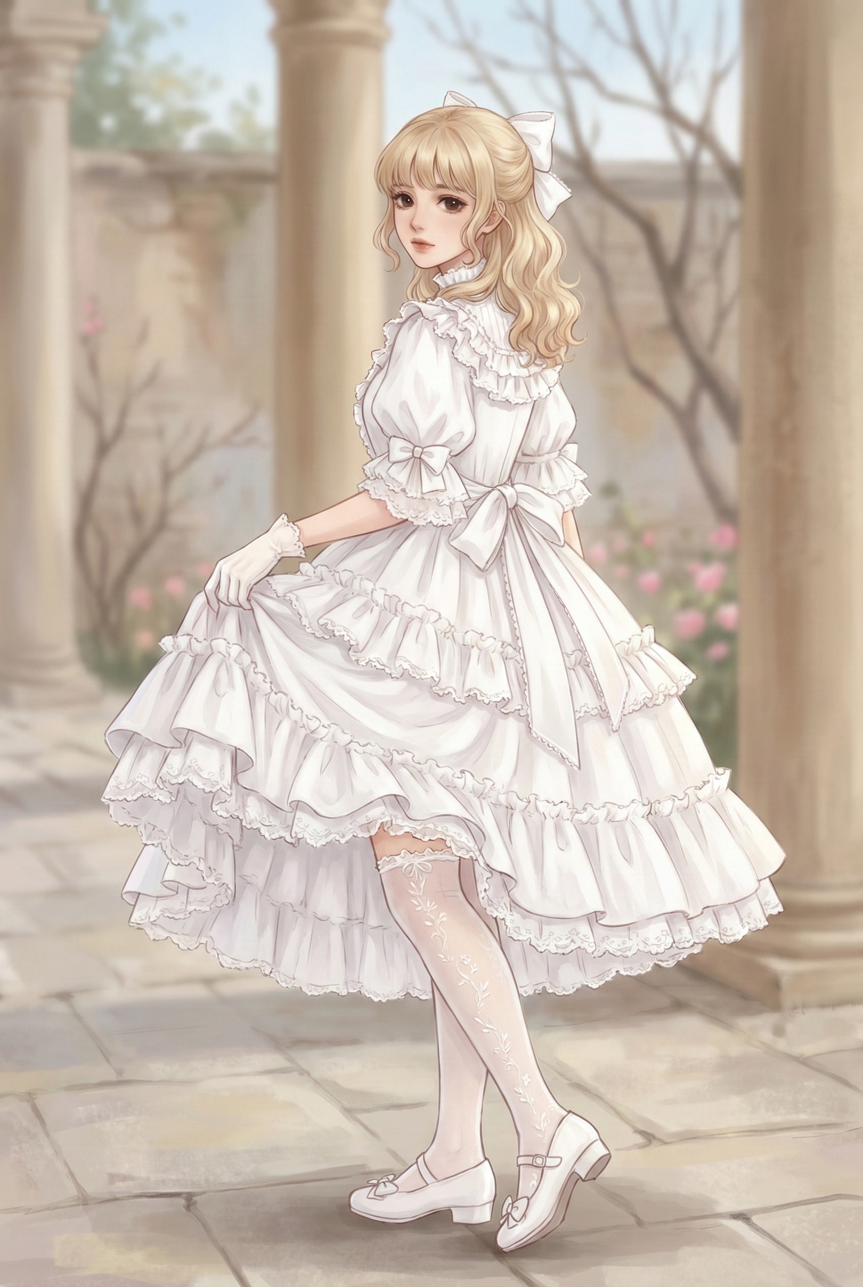 白絢爛華裳 | の人気AIイラスト・グラビア