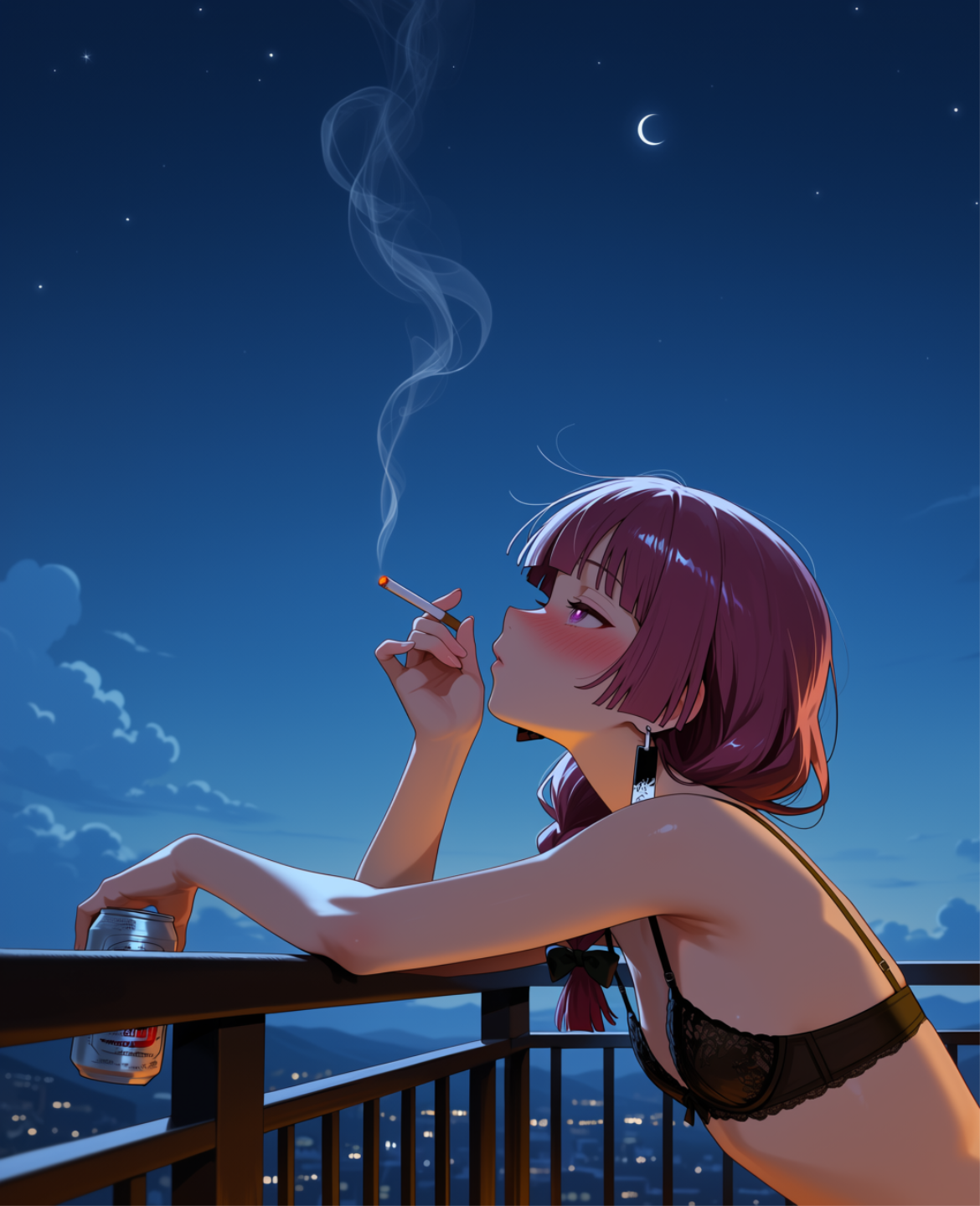 きくりさんとタバコと酒