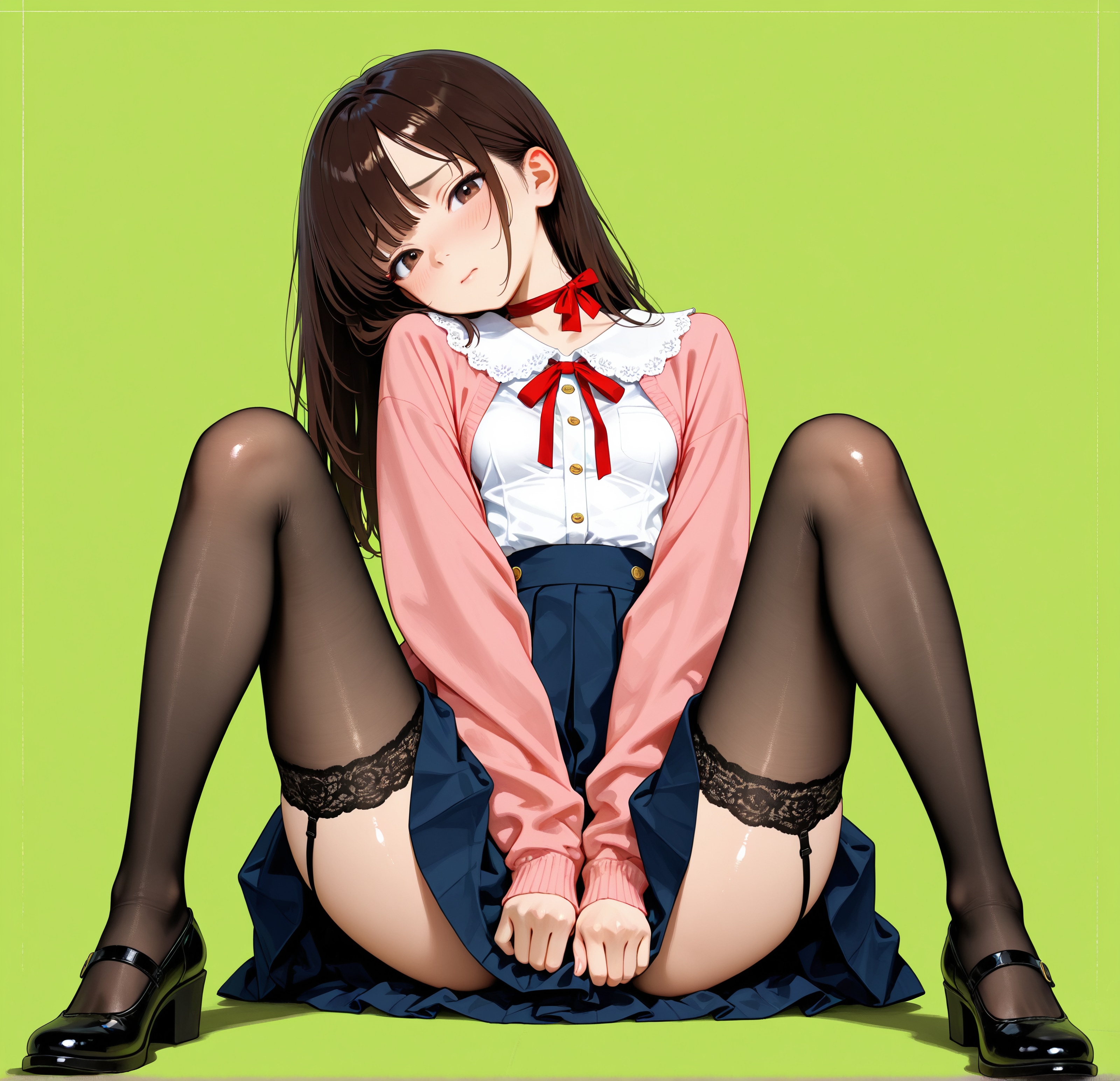 こんな格好いやっ