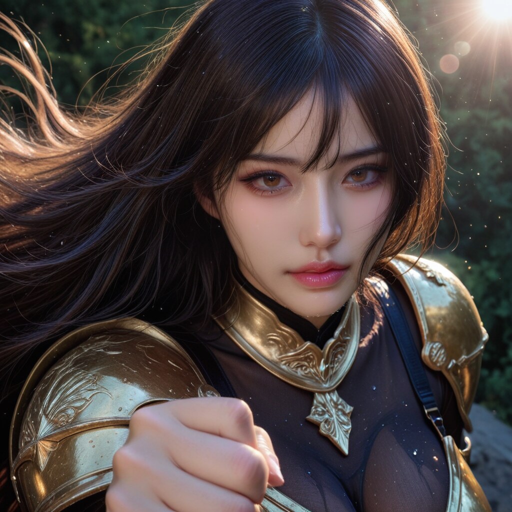 透けスカート戦士