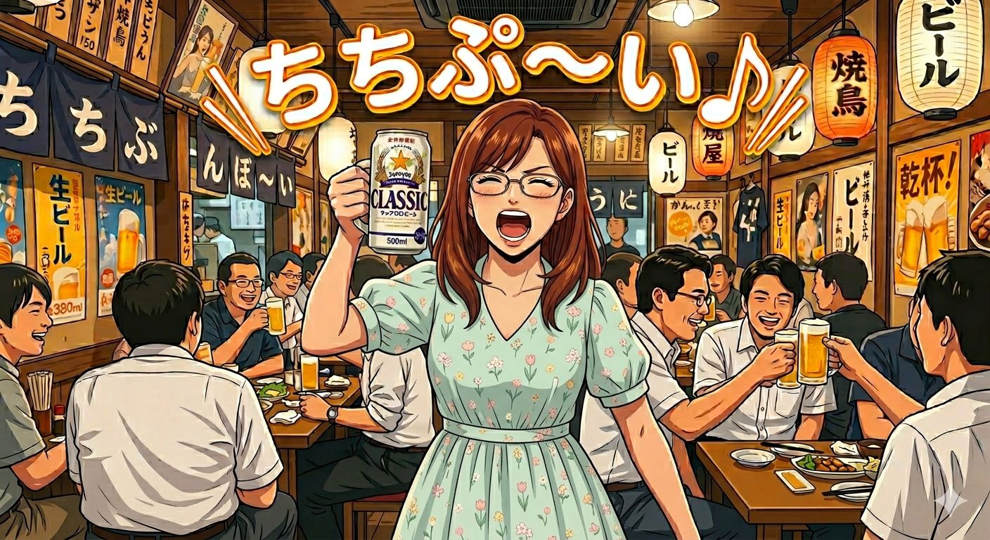 突然の乾杯音頭 | の人気AIイラスト・グラビア