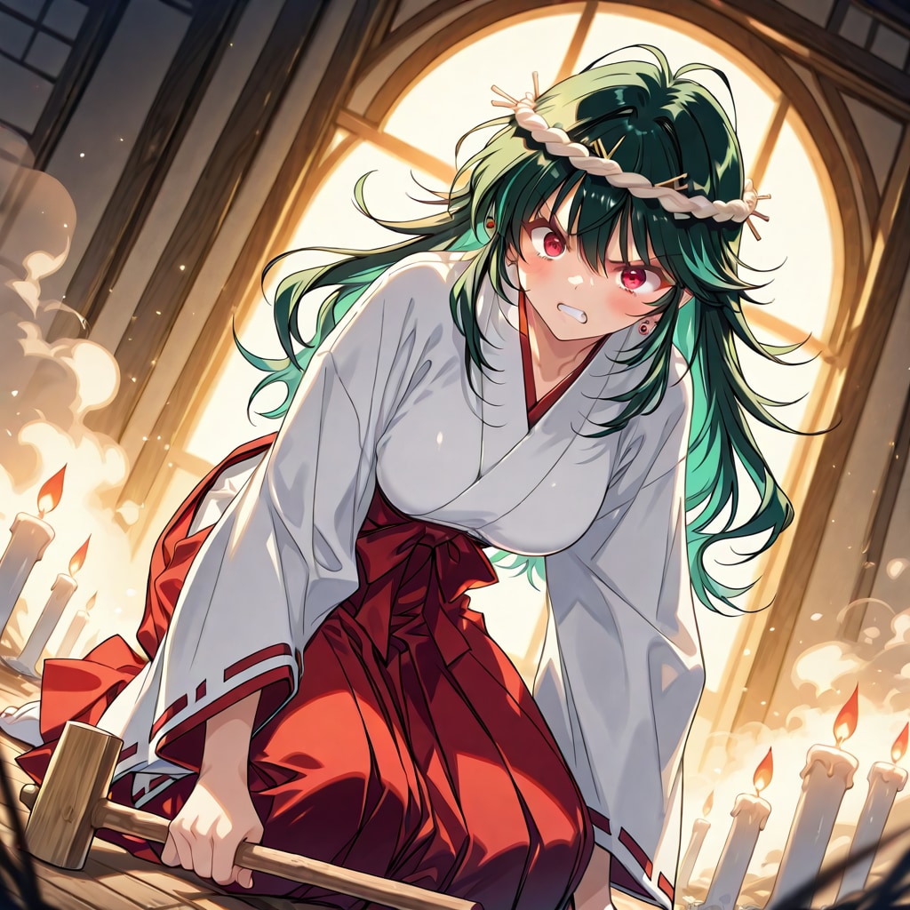 巫女さん１０