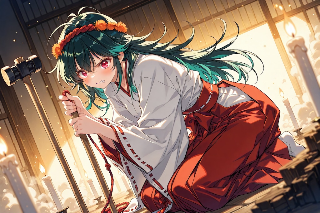巫女さん１０