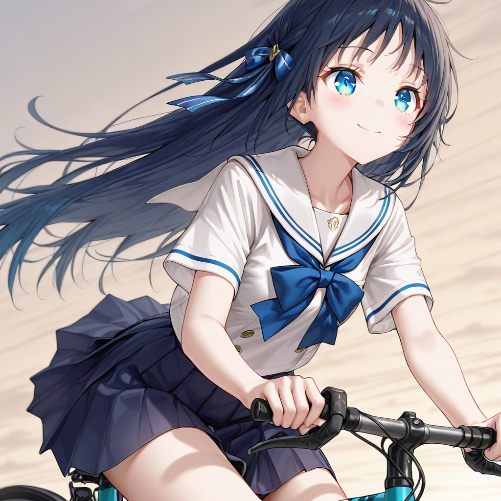 じーてんしゃ | の人気AIイラスト・グラビア