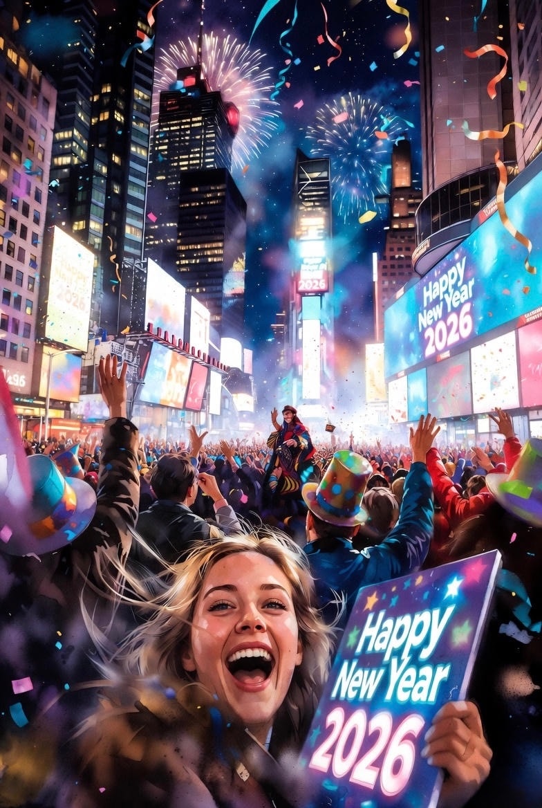Happy New Year! Wishing everyone a fantastic 2026! ✨ | の人気AIイラスト・グラビア