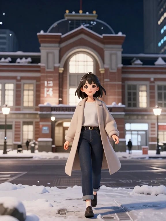 ○○駅前での待ち合わせ　１ | の人気AIイラスト・グラビア