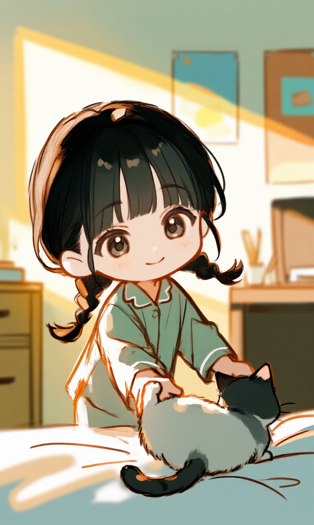 仔猫の名前は「みー」