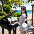 海のピアノ3（バリエーション・選外） 3枚目