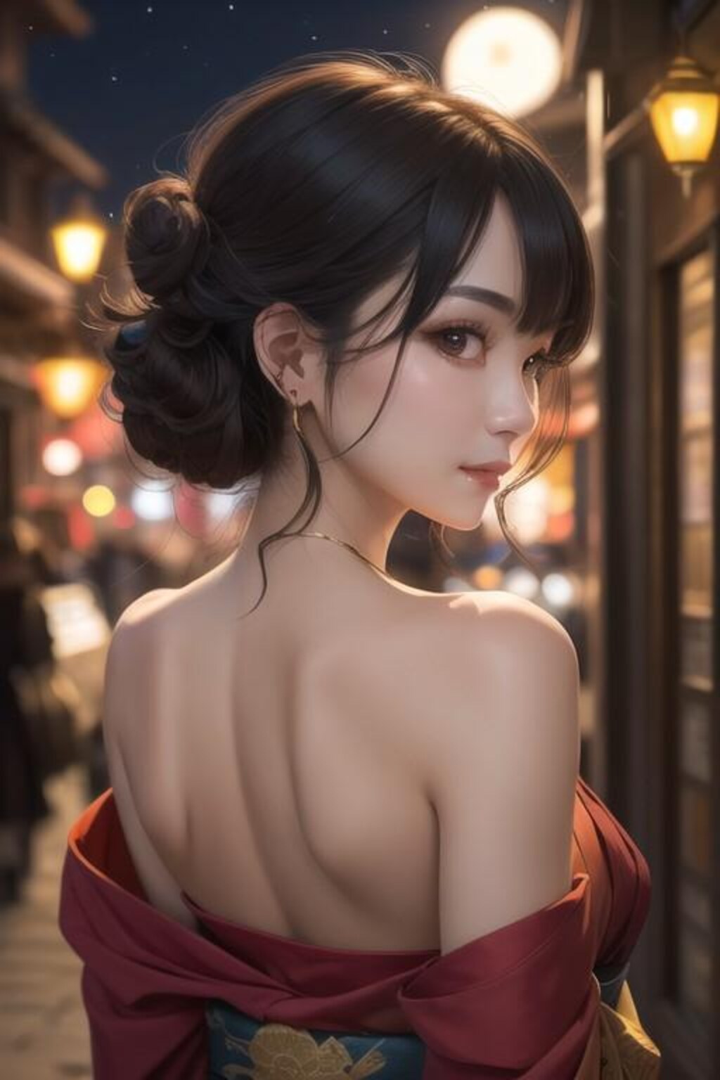 見返り美人