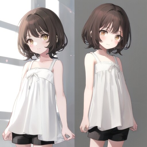 棕发女孩