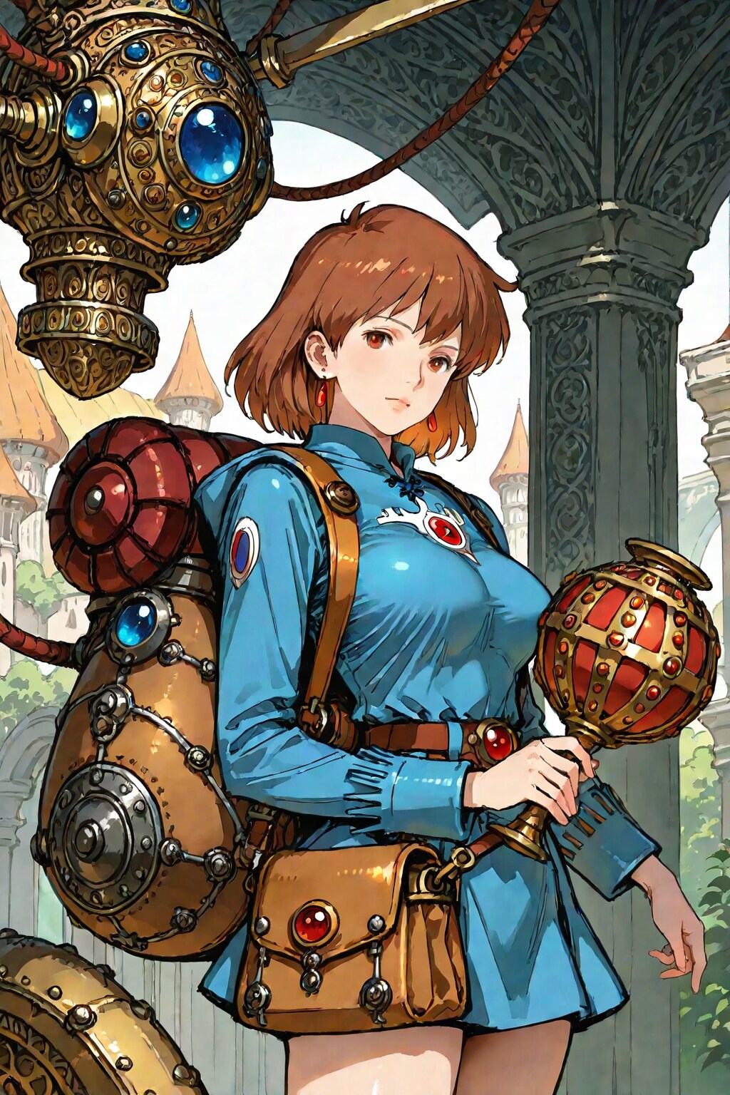 青い衣の人（CAPE）