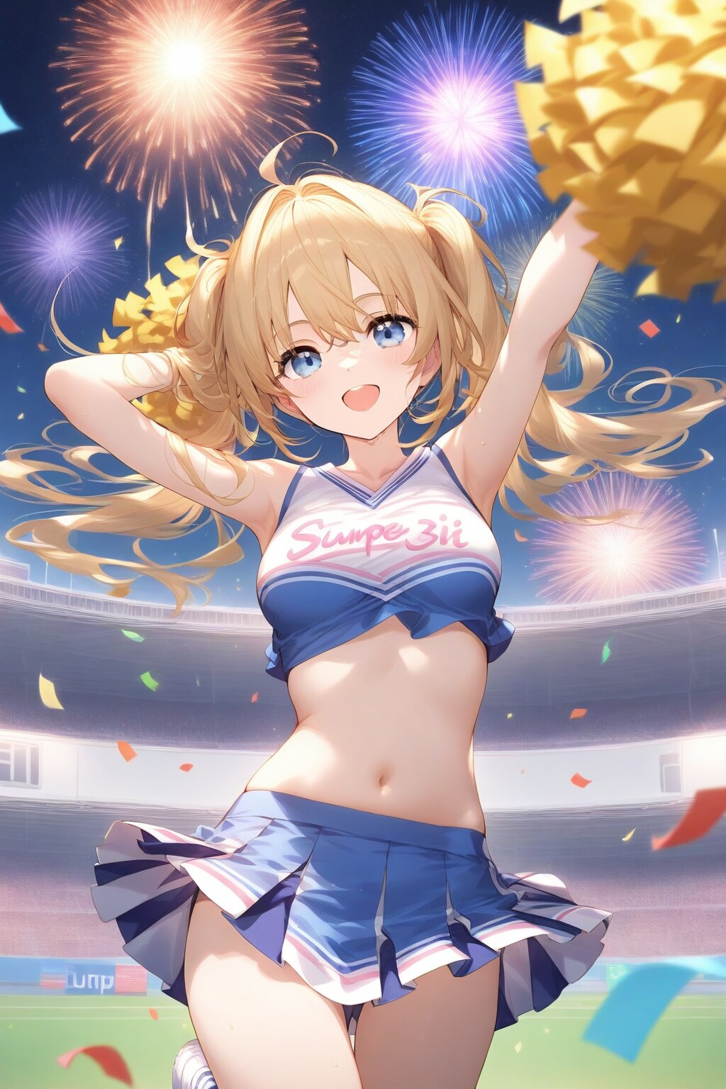 美少女チアガール | の人気AIイラスト・グラビア