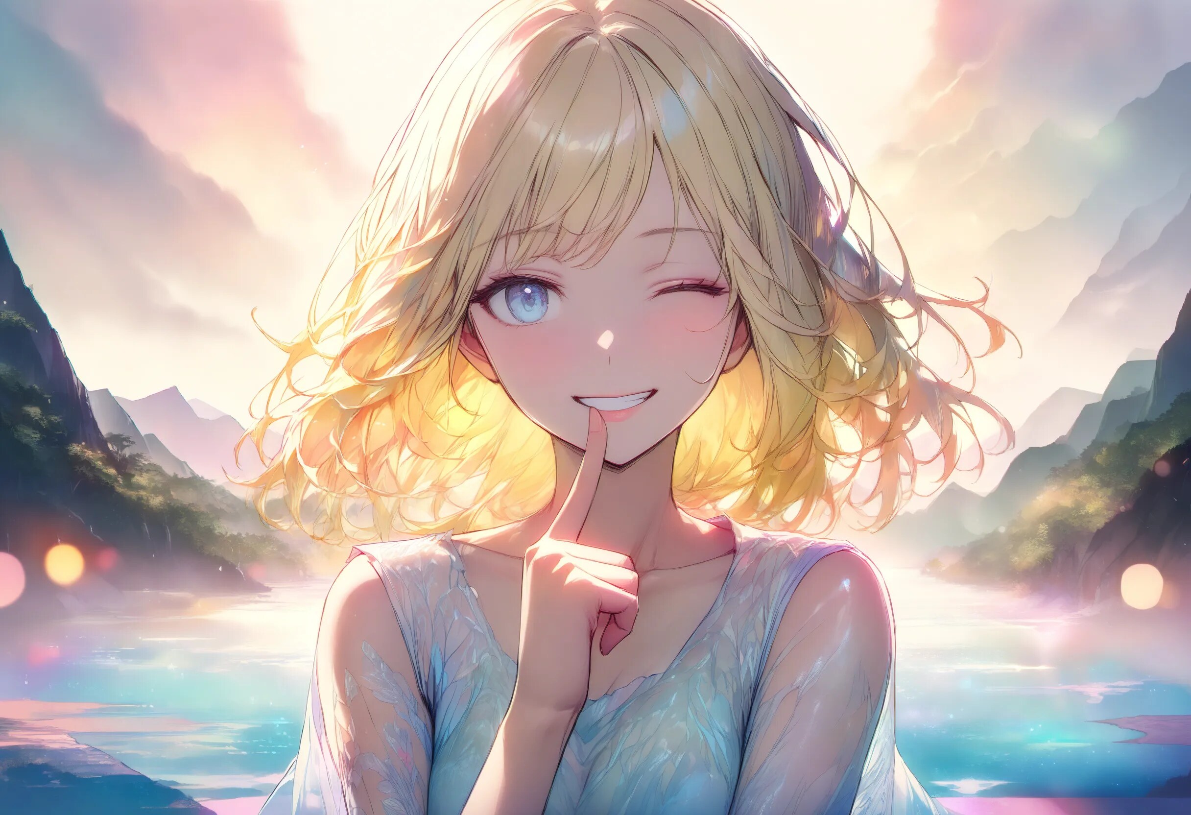 お忍び旅行少女 in 幻想的な南国リゾート