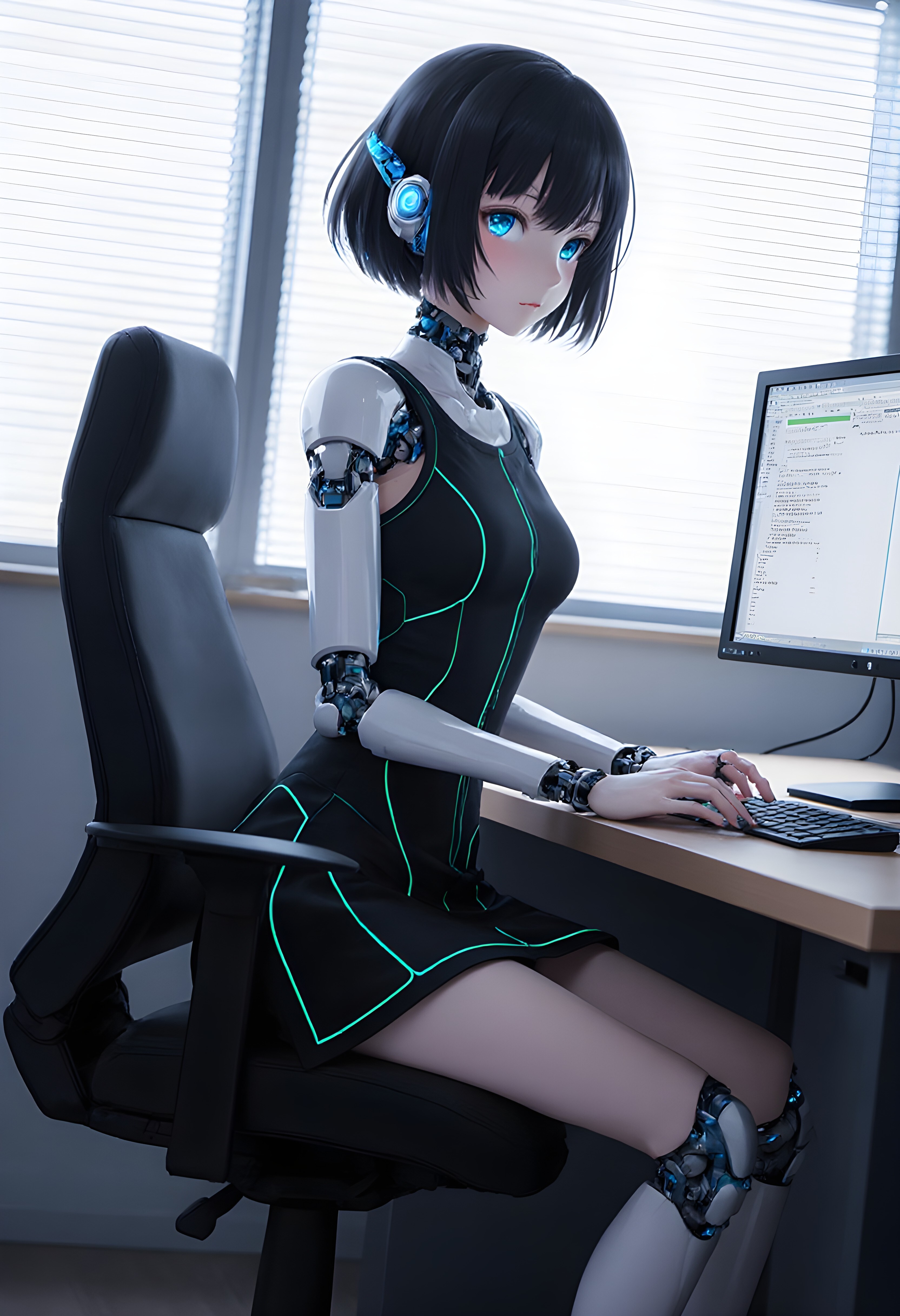 メカ娘3197号 | の人気AIイラスト・グラビア