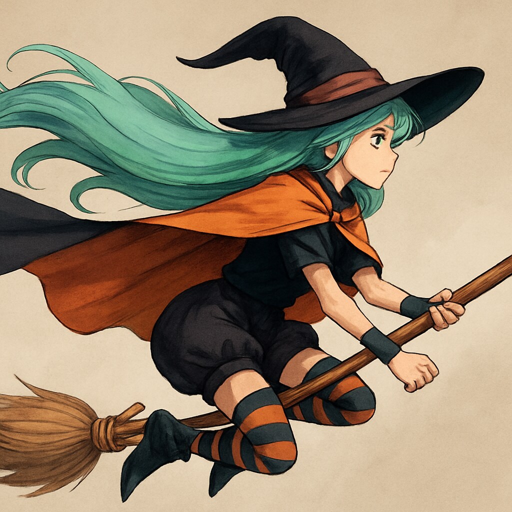 フライング魔女