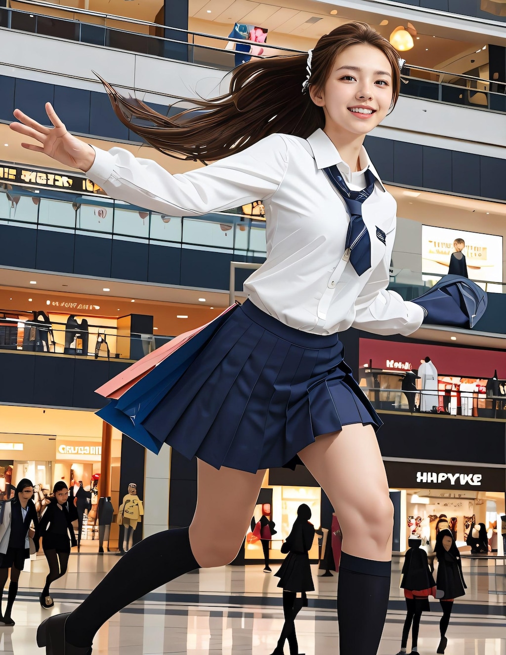 モールでオドル