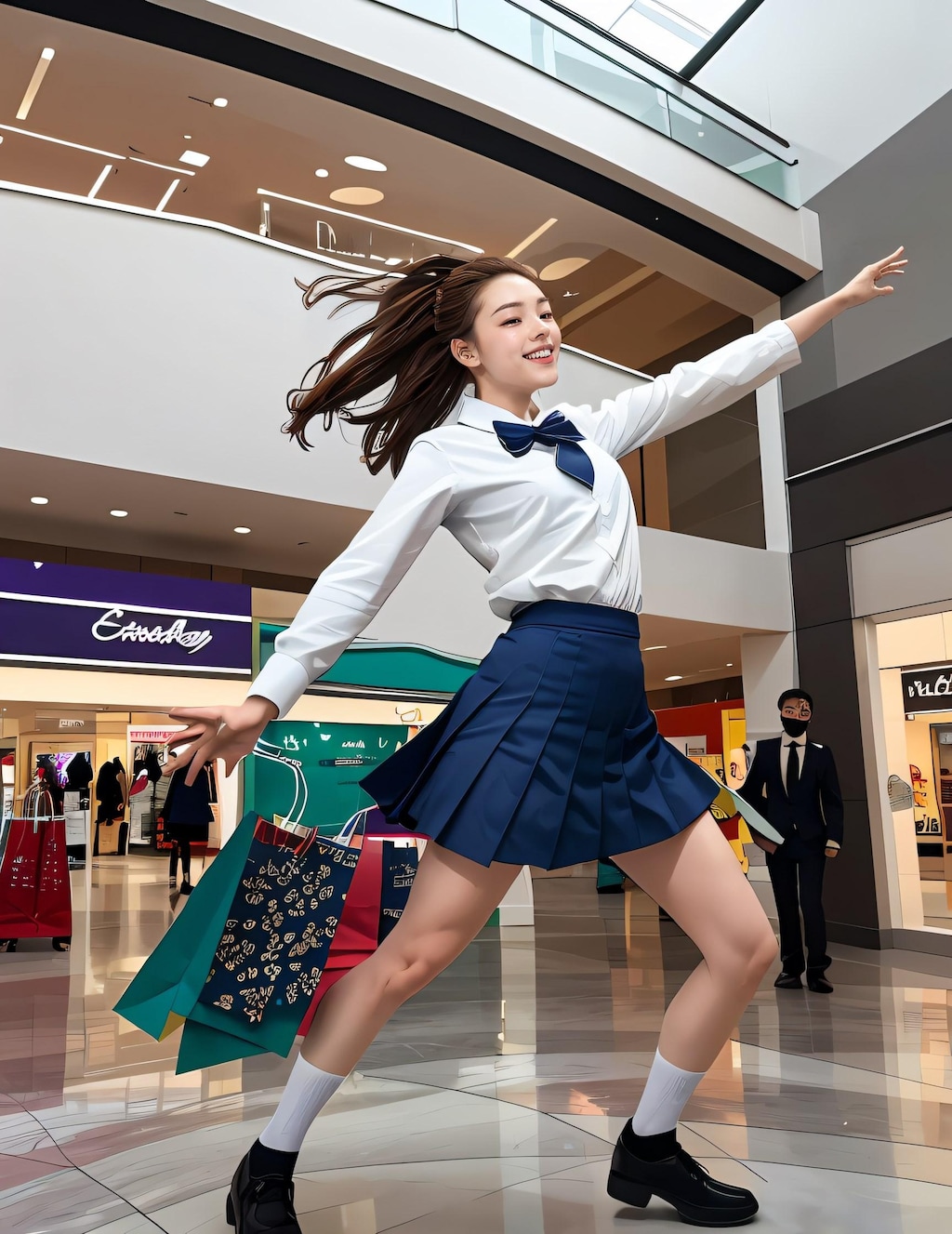 モールでオドル