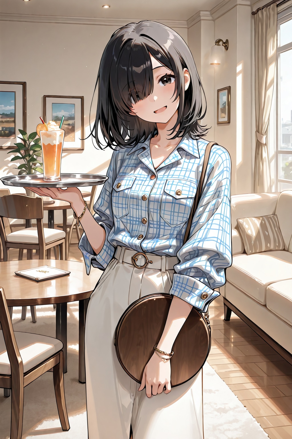 めかくれ女子＃２９１ | の人気AIイラスト・グラビア