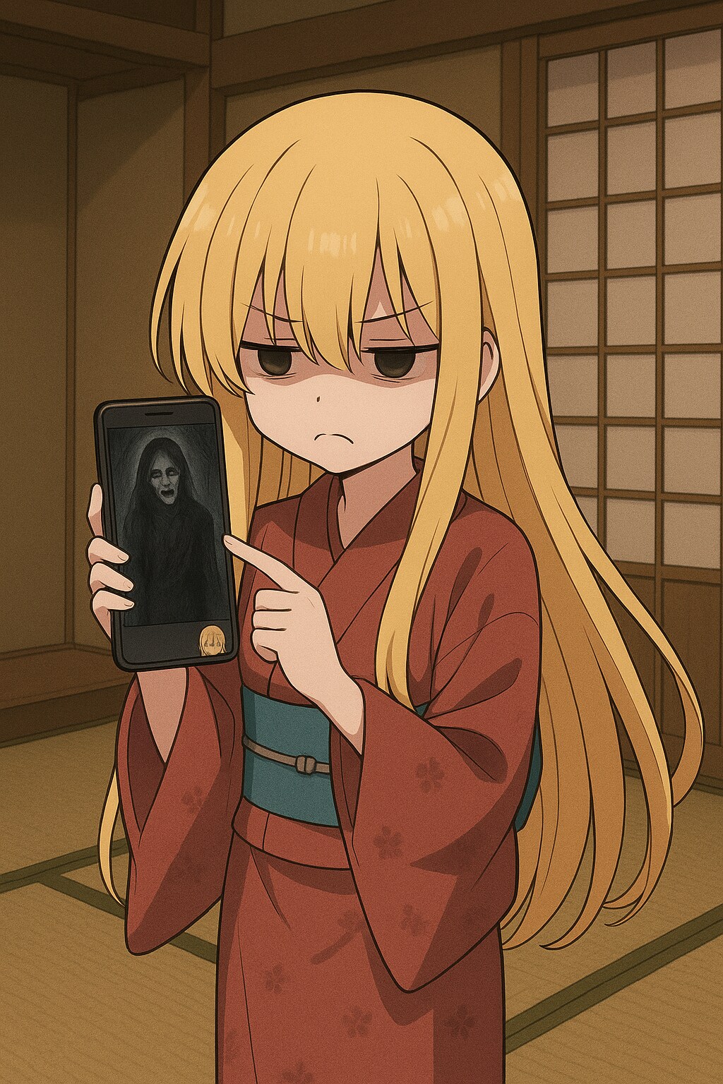 現代っ子の座敷童