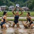 泥んこバレー 2枚目