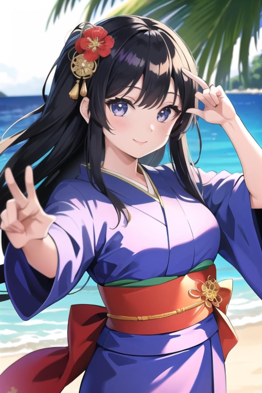 でいごの花が咲き 風を呼び 嵐が来た