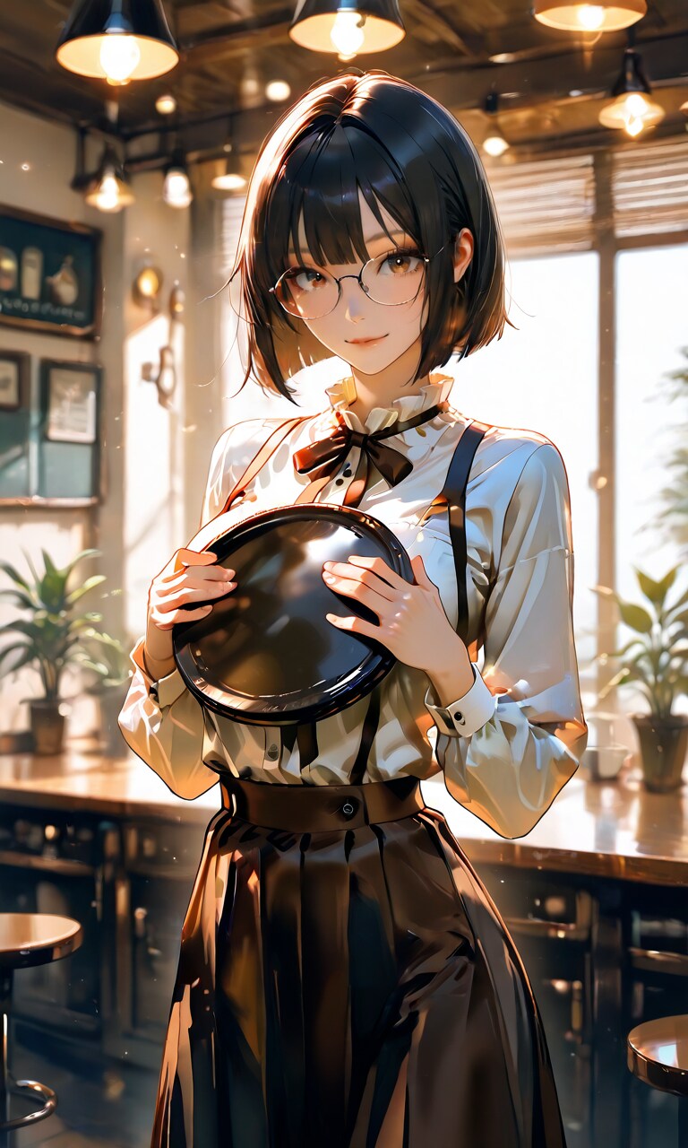 園原杏里と午後の喫茶店。いつもの一杯と、隣に座る小さな勇気