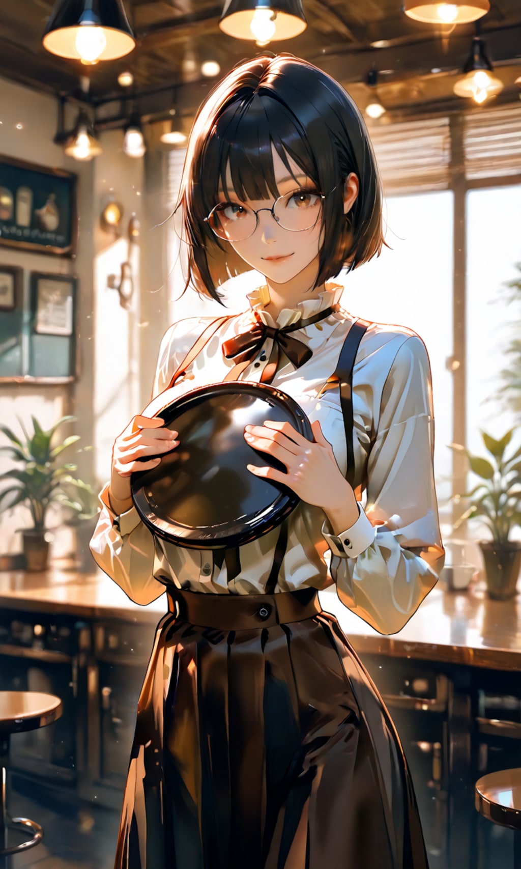 園原杏里と午後の喫茶店。いつもの一杯と、隣に座る小さな勇気