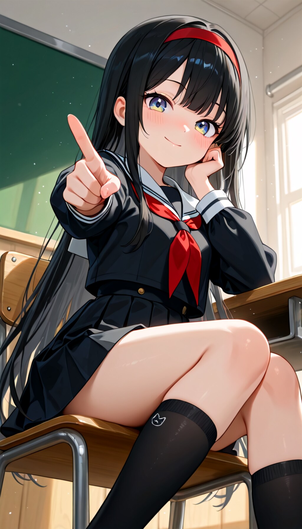 黒髪ちゃん