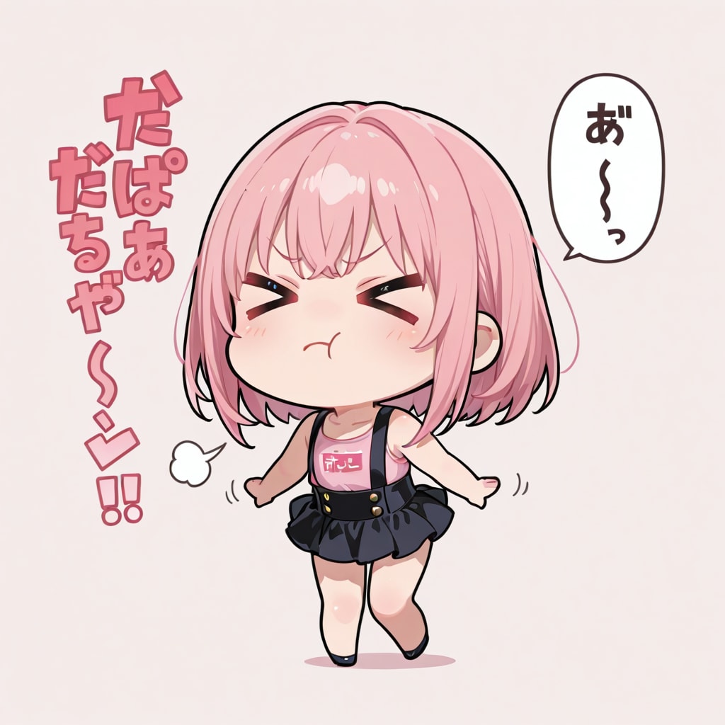 ピンク髪ちゃん