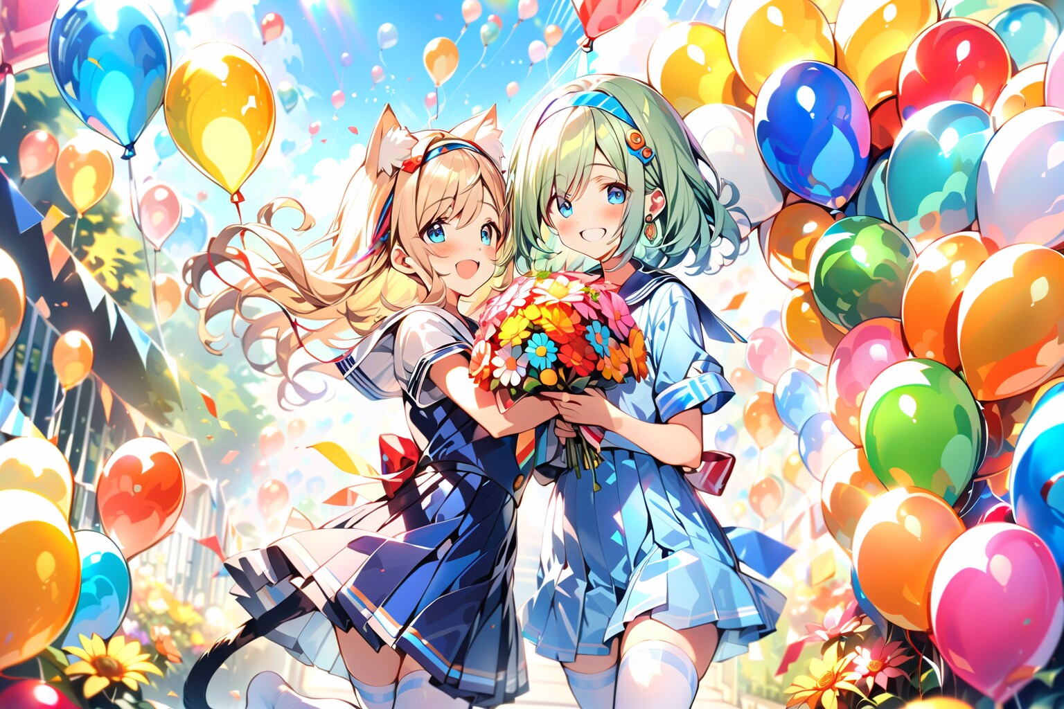 幸せな瞬間 | の人気AIイラスト・グラビア