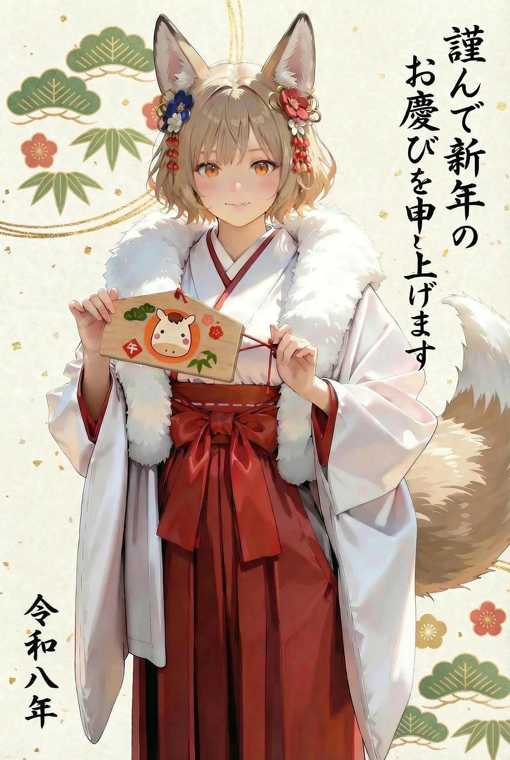 本年もよろしくお願いします　by琴葉 | の人気AIイラスト・グラビア