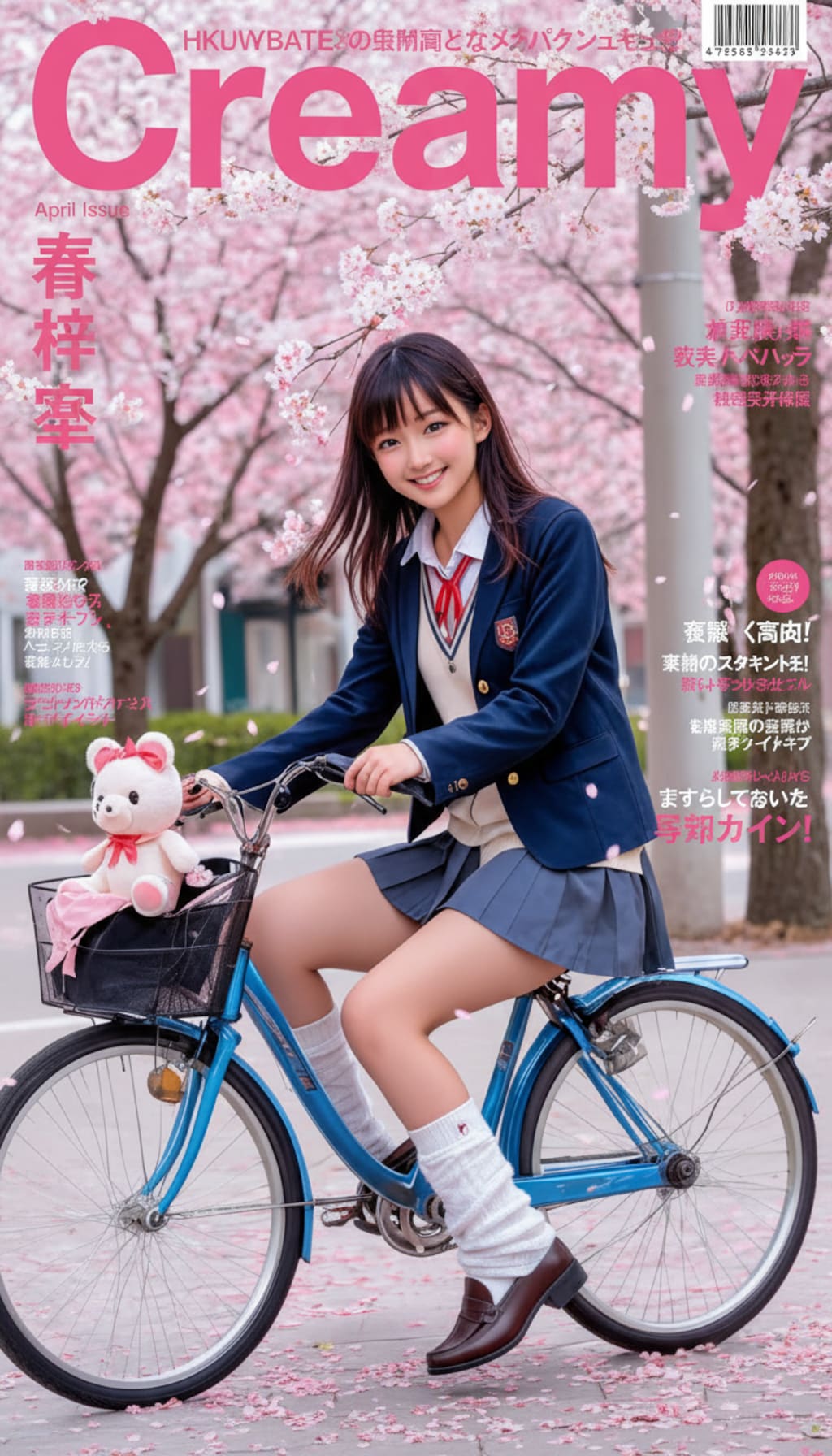 何か期待する雑誌（クリーミー4月号）