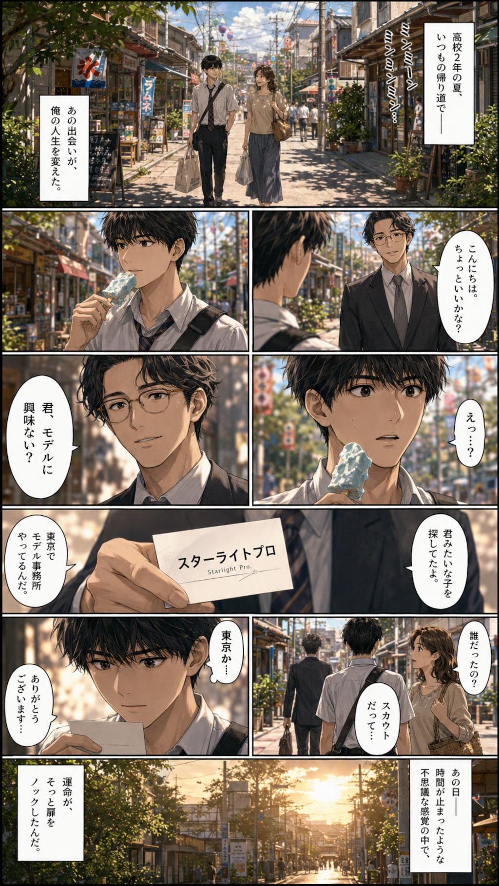 陽太の上京と新たな一歩