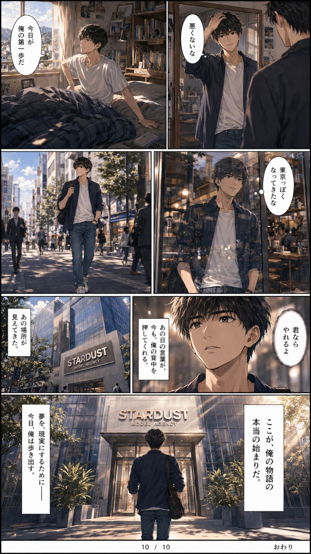 陽太の上京と新たな一歩
