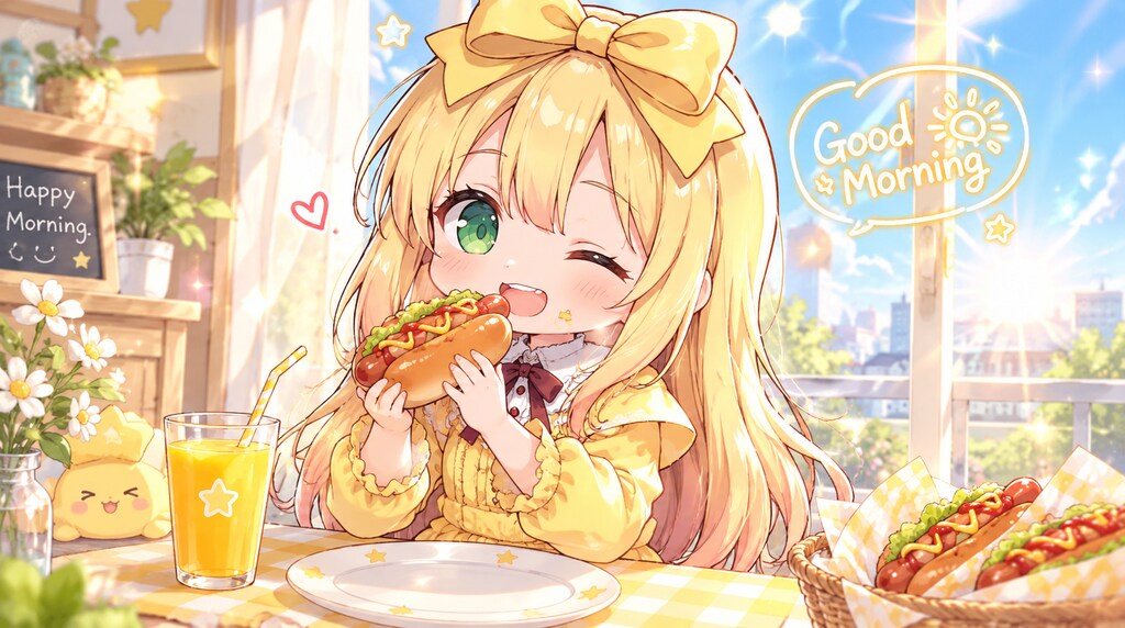 今日はホットドックの日