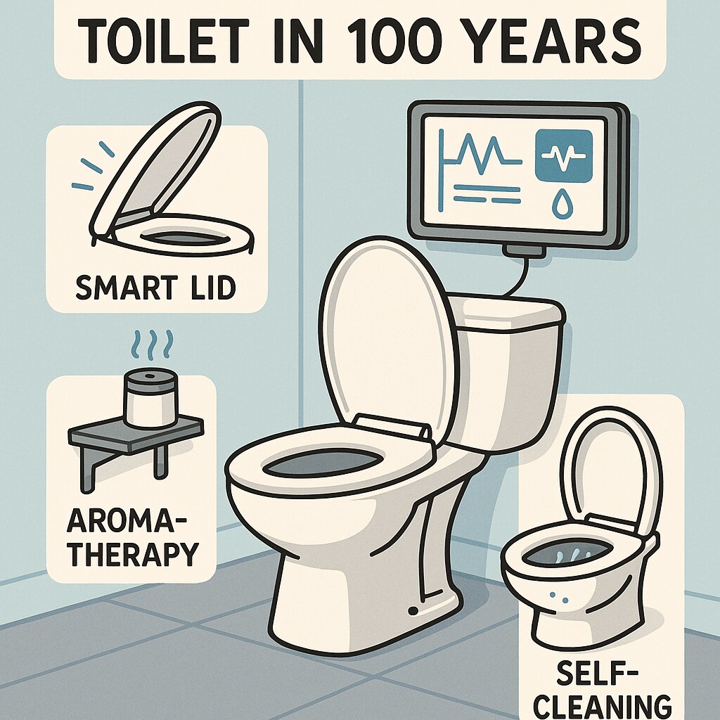 100年後のトイレ