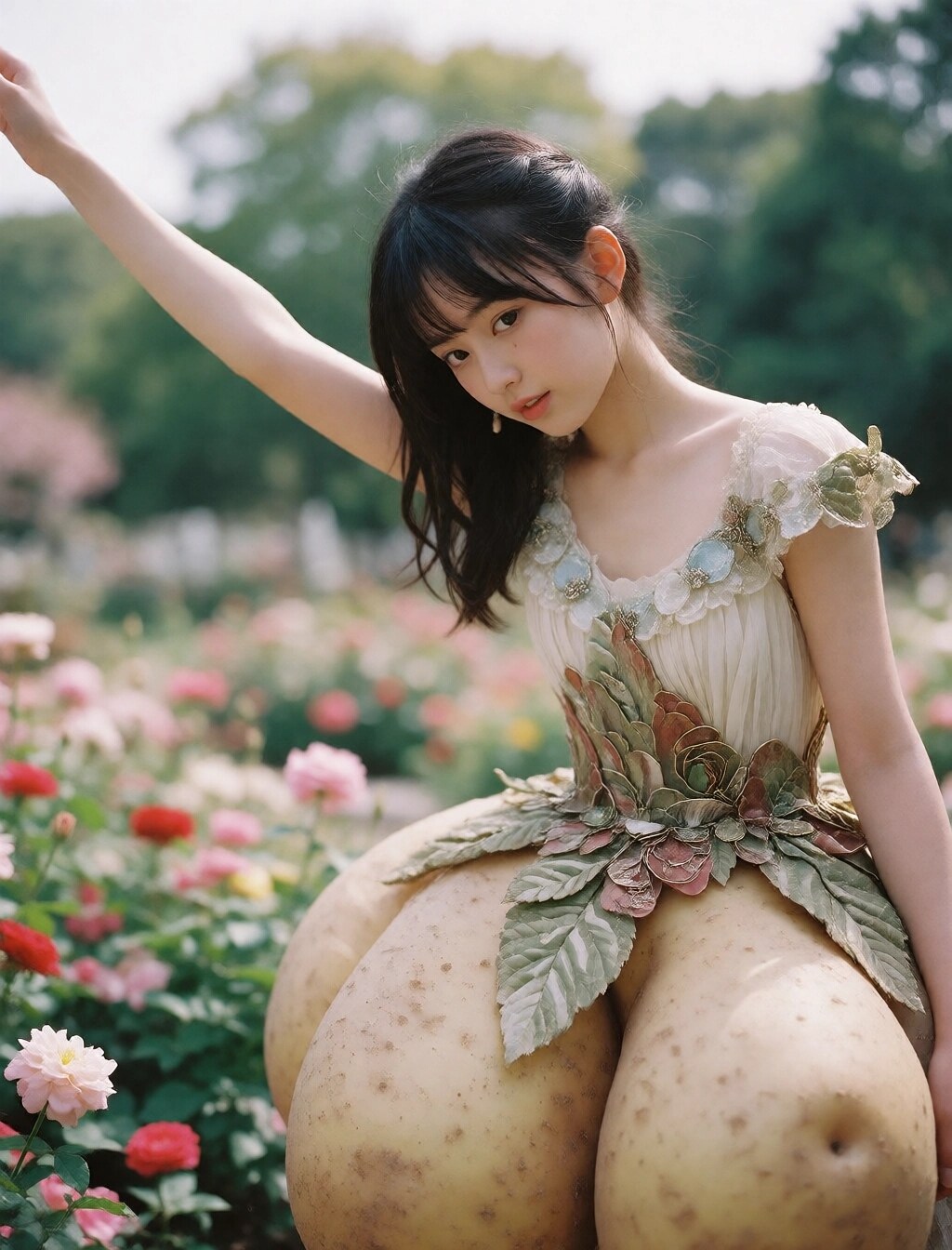 おかしなドレス