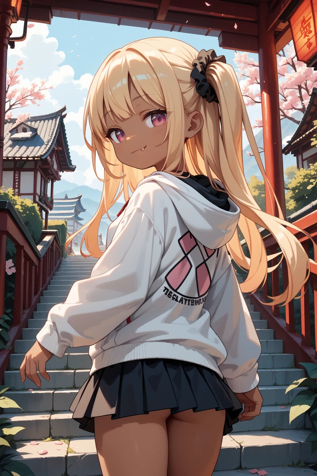 メスガキちゃんと桜