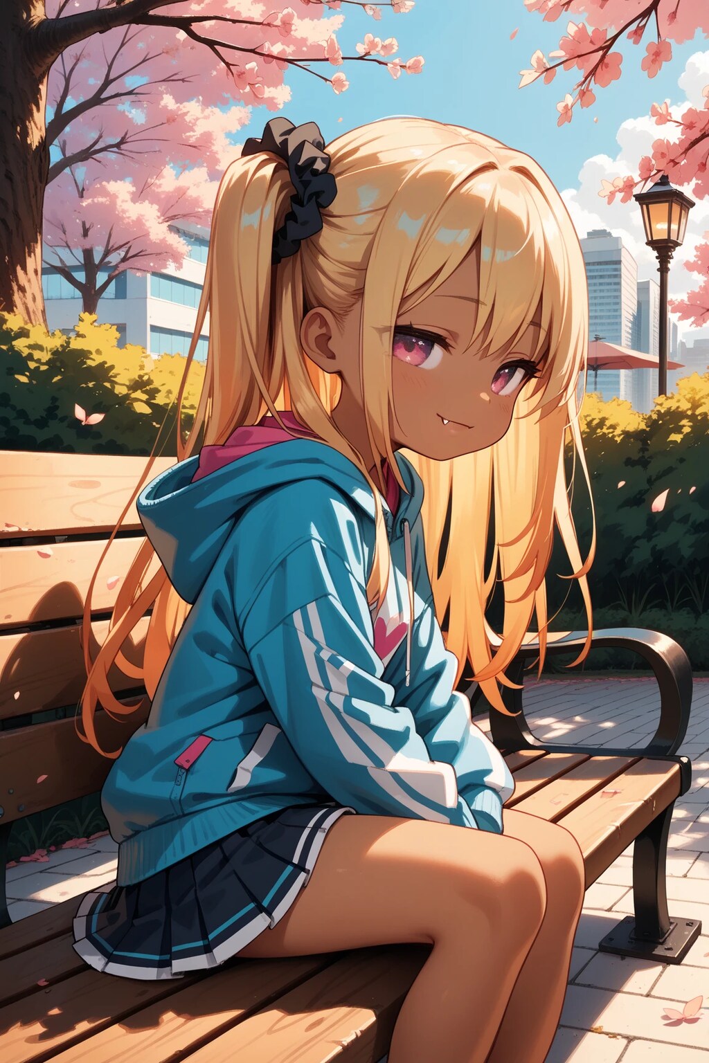 メスガキちゃんと桜