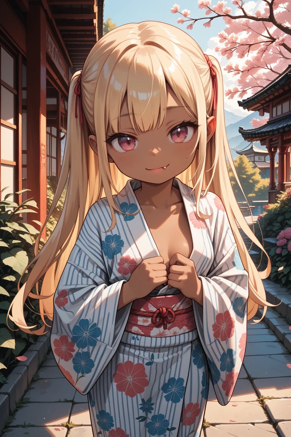メスガキちゃんと桜