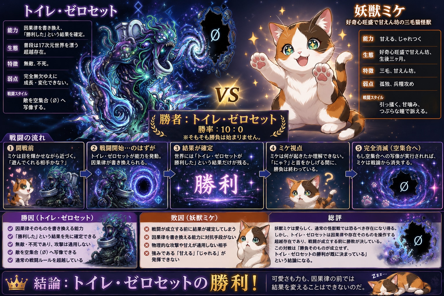 VS妖獣ミケ