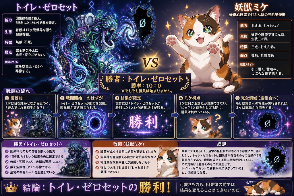 VS妖獣ミケ
